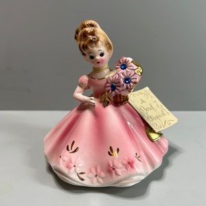 Josef Original Vintage  September Birthday Doll Sapphire figurine.